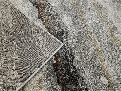 Dywan nowoczesny Wenus 7772 szary - spód