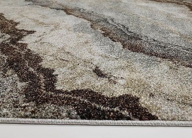 Dywan nowoczesny Wenus 7772 szary - brzeg