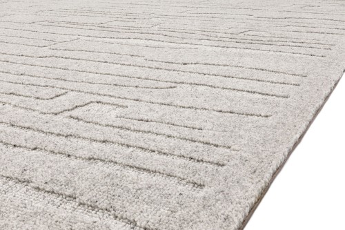 Dywan wełniany jasnoszary Agnella Ladnini Morphic Rifts H - runo