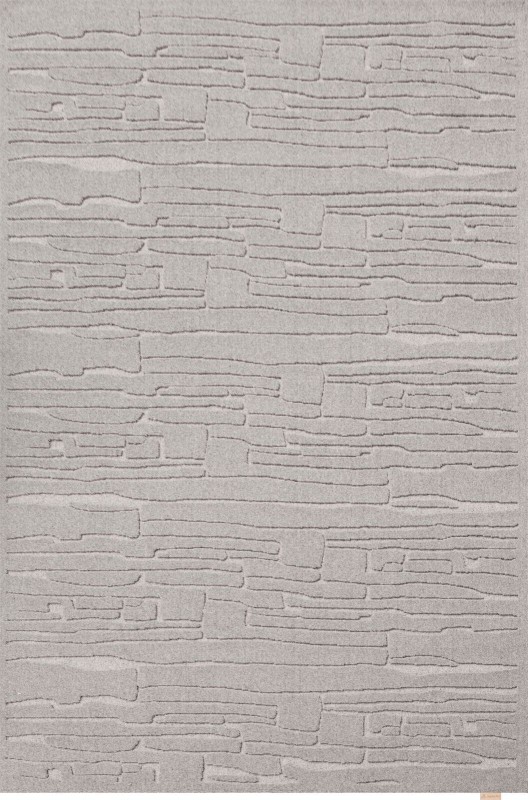 Dywan szary wełniany Agnella Ladnini Morphic Rifts H