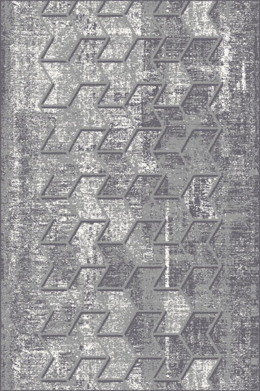 Dywan geometryczny FD Sensi Tinton popiel