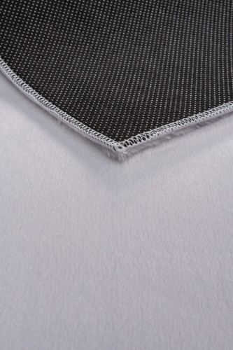 Dywan pluszowy Rabbit Foxy szary antypoślizgowy spód