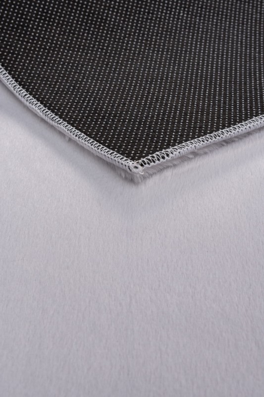 Dywan pluszowy Rabbit Foxy szary antypoślizgowy spód