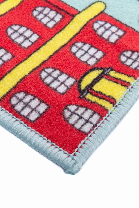 Detal dywanu dla dzieci Stella Ulice morskiego