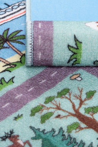 Dywan Stella Ulice morski zwinięty w rulon