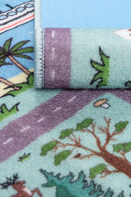 Dywan Stella Ulice morski zwinięty w rulon