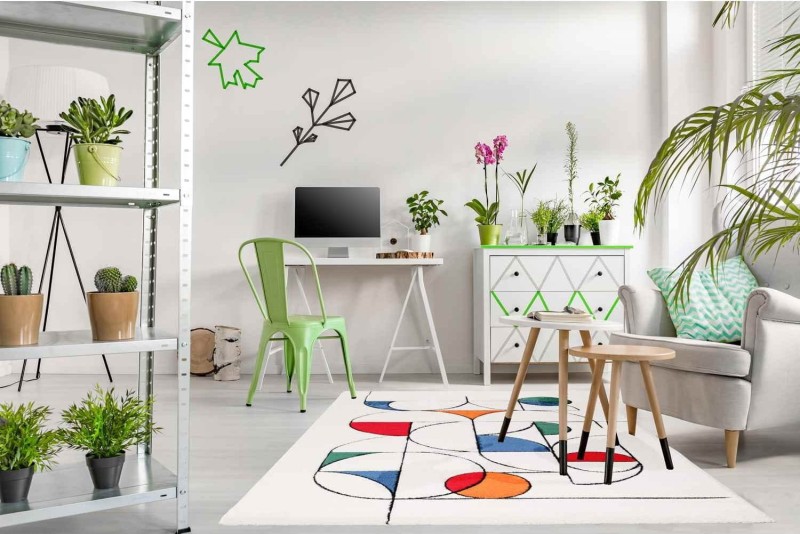 Dywan BOND Koła wielokolorowy _dywanywitek_pl_2