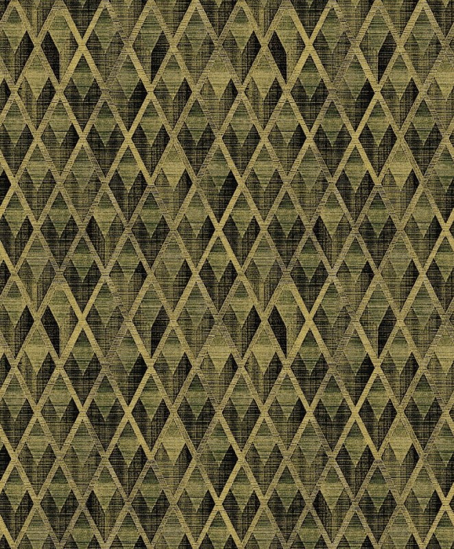 Tapeta art deco Khroma Cabinet CAB501 Facet Jungle.jpg