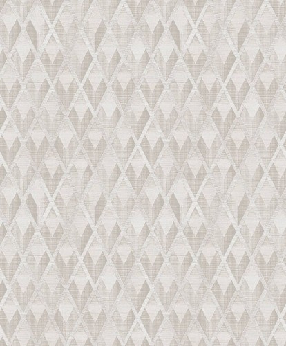 Tapeta art deco Khroma Cabinet CAB502 Facet Ivory.jpg