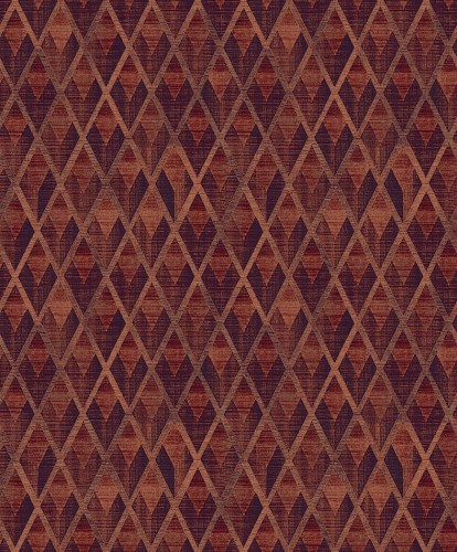 Tapeta art deco Khroma Cabinet CAB504 Facet Burgundy.jpg