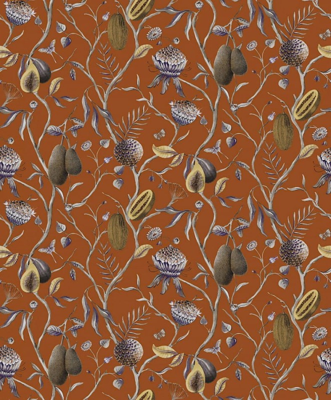 Tapeta roślinna Khroma Cabinet CAB604 Papaya Mandarin.jpg