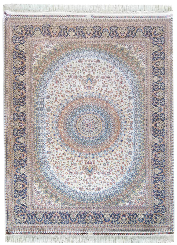 Dywan ekskluzywny QUM Silk 07 kremowy _dywanywitek_pl_
