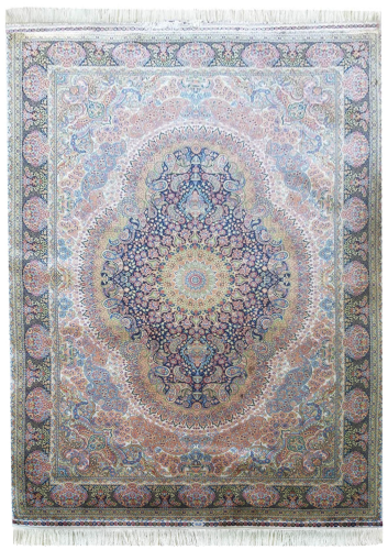 Dywan ekskluzywny QUM Silk 09 wielokolorowy