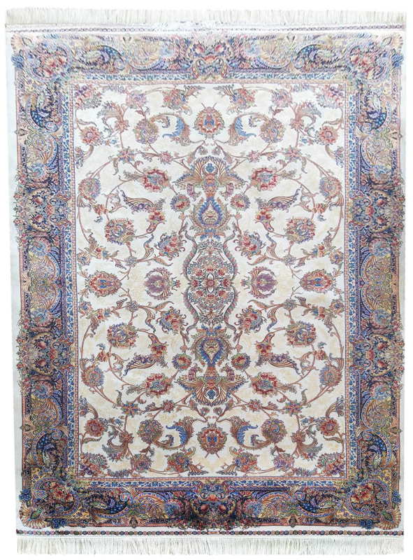 Dywan ekskluzywny QUM Silk 08 kremowy _dywanywitek_pl_