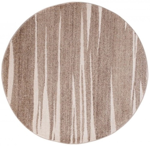 Dywan okrągły 3436A dark beige Sari 3UX