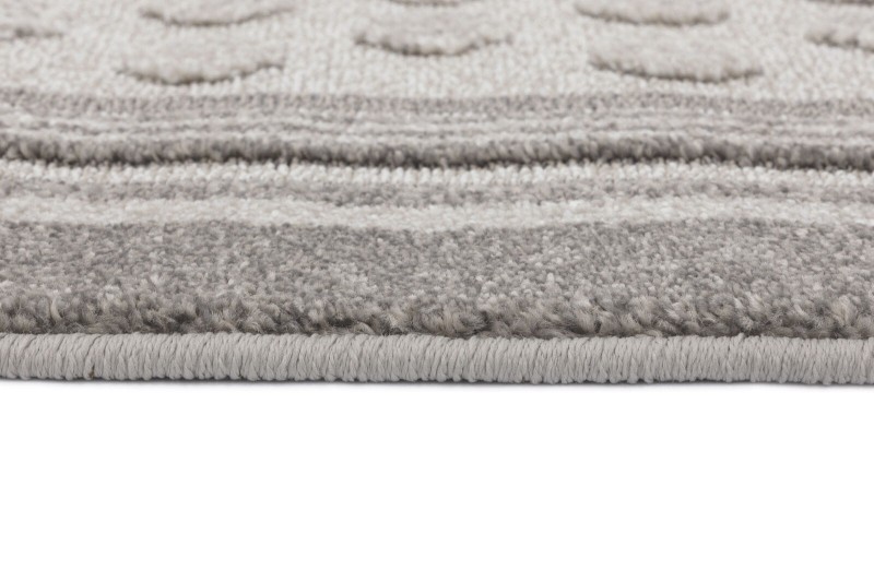 Dywan FD Lori Blovo perła - zbliżenie na obszycie