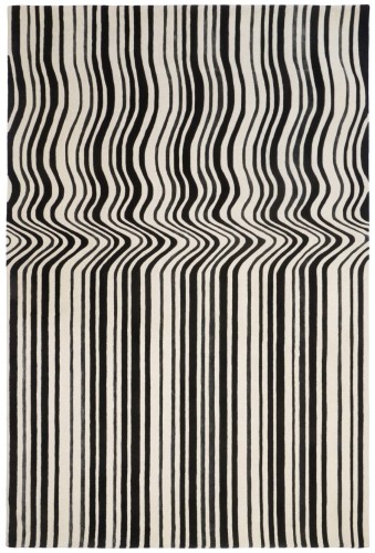 Dywan Carpet Decor Handmade Draft black