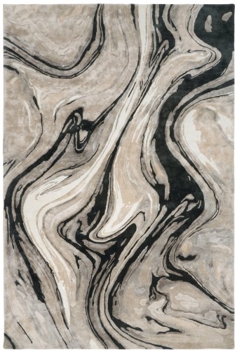 Dywan Carpet Decor Handmade Blur black