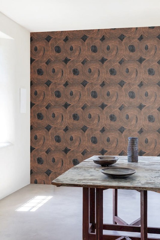 Jadalnia z tapetą Khroma Tribute TRI201 Ohin Slate.jpg