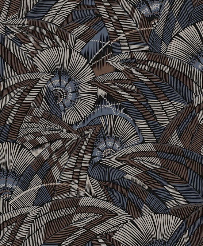 Tapeta roślinna Khroma Tribute TRI401 Bali Slate.jpg