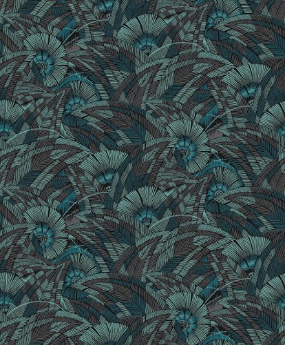 Tapeta z egzotycznymi roślinami Khroma Tribute TRI404 Bali Jungle.jpg