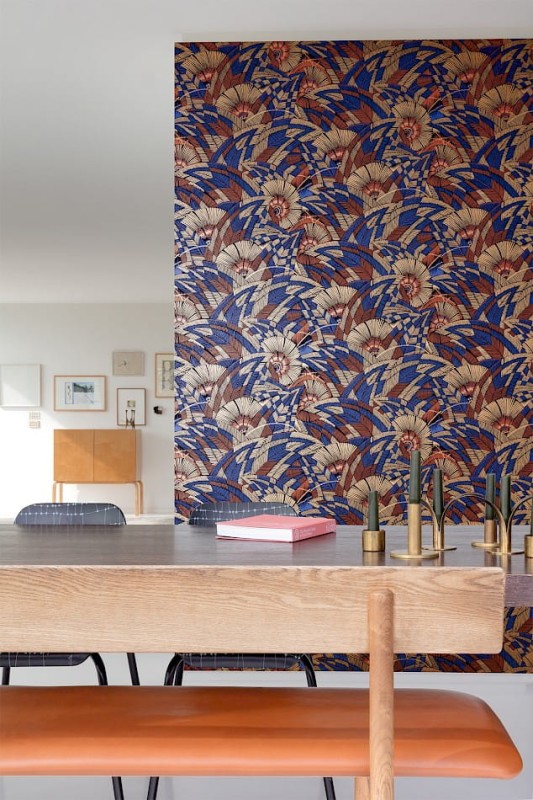 Jadalnia z tapetą Khroma Tribute TRI405 Bali Sierra.jpg