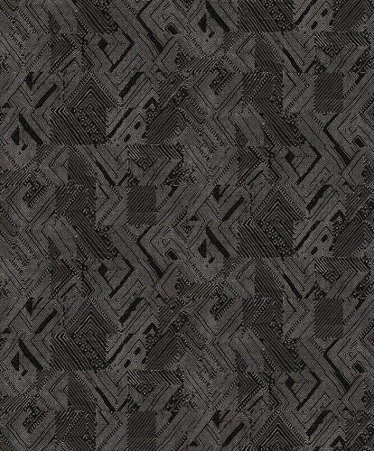 Tapeta ze wzorem geometrycznym Khroma Tribute TRI701 Manu Night.jpg