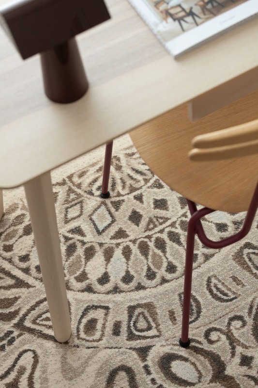 Dywan wełniany Agnella Tempo Natural Tula krem - runo