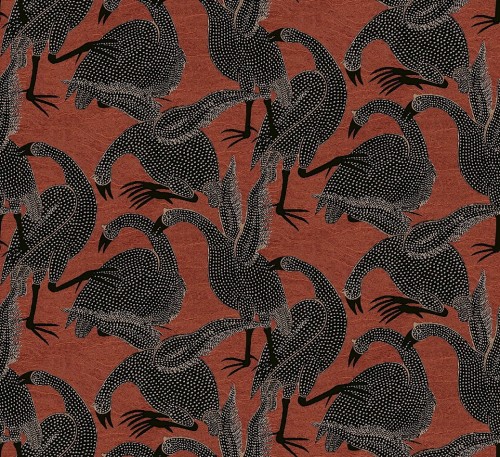 Tapeta ptaki Khroma Terra TER102 Guinea Sienna.jpg