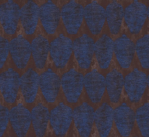 Tapeta etniczne wazony Khroma Terra TER205 Hemia Indigo.jpg