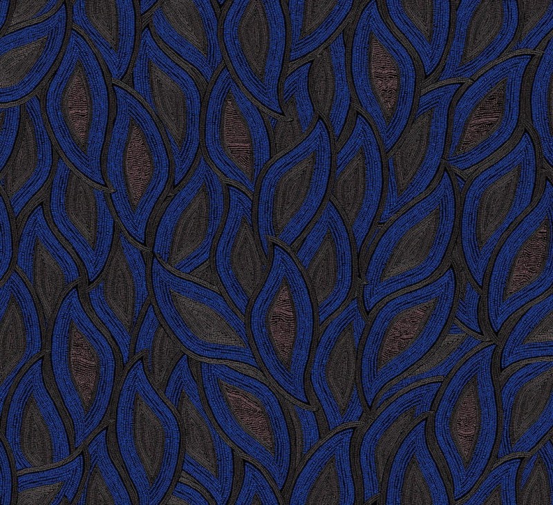 Tapeta w liście Khroma Terra TER406 Maeva Indigo.jpg
