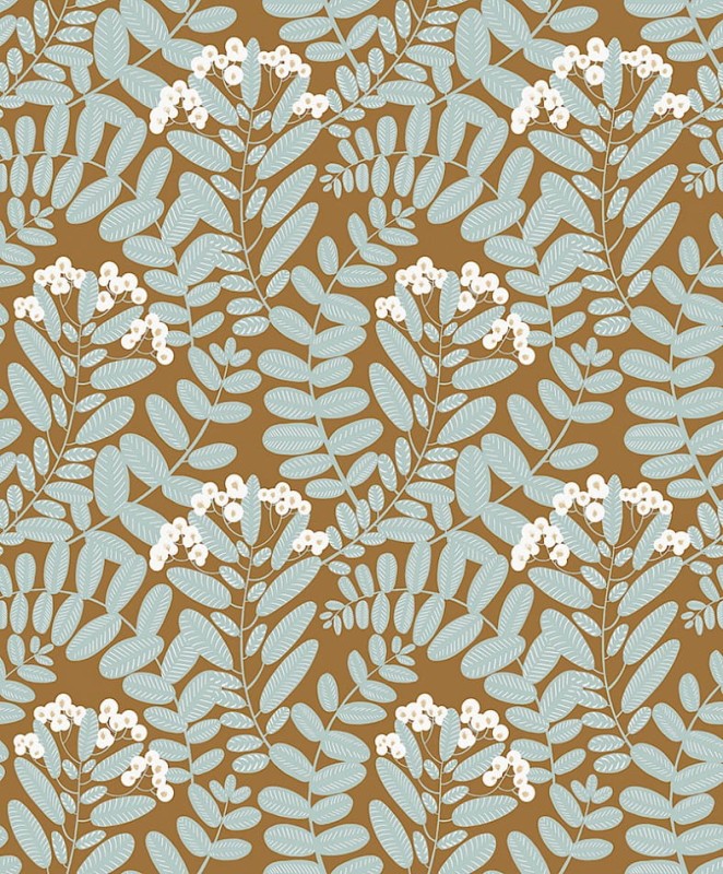 Tapeta wzór roślinny Khroma Mysa YSA005 Bodie Ochre.jpg