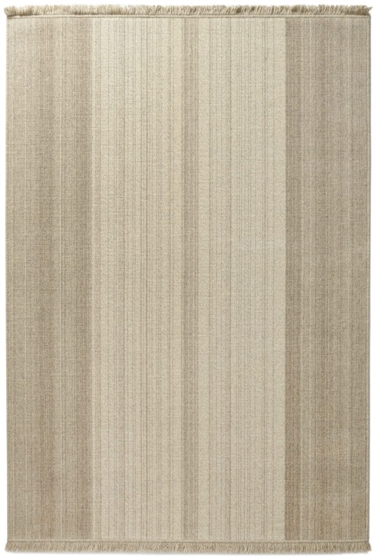 DYWAN WEŁNIANY LANA/DUNE 77961-72800 PASY BEŻOWE FRĘDZLE _dywanywitek_pl_