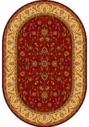 Dywan wełniany owalny Dywilan Omega Aries rubin