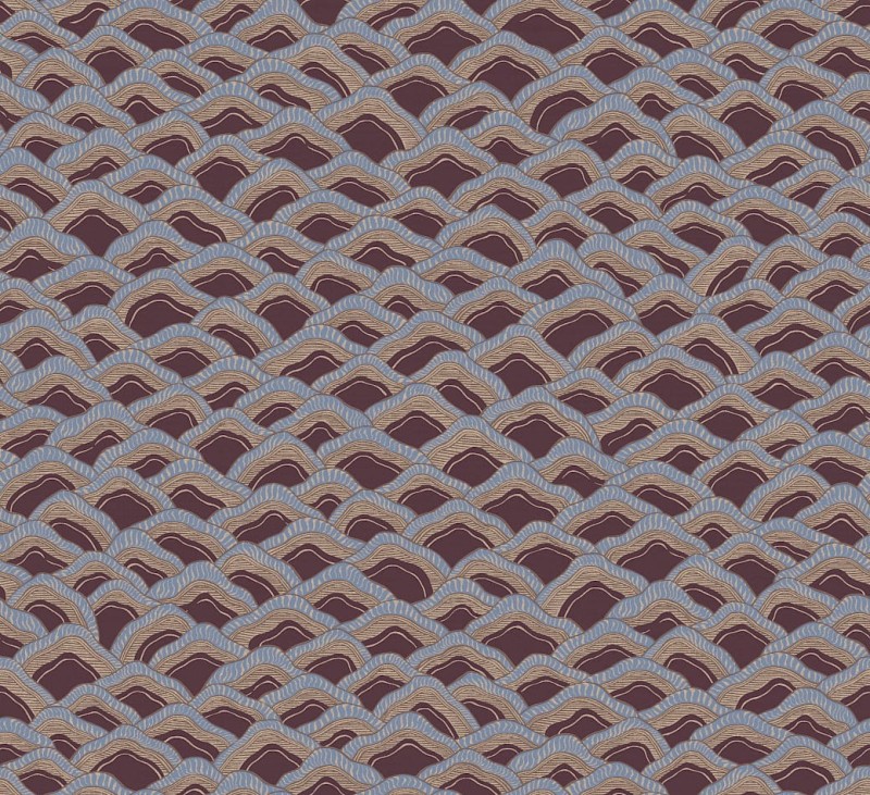 Tapeta w łuski Khroma Rhapsody RHA301 Munro Prune.jpg