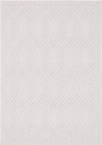 Dywan wełniany geometria Agnella Noble Dive jasny szary