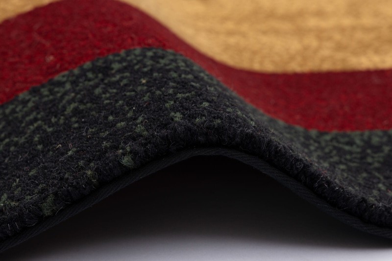 Dywan wełniany Agnella Tempo Roh złoty - brzeg