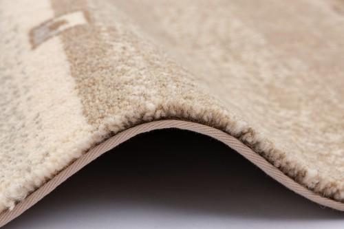 Zakończenie typu binding dywanu Agnella Tempo Passion kolor beżowy