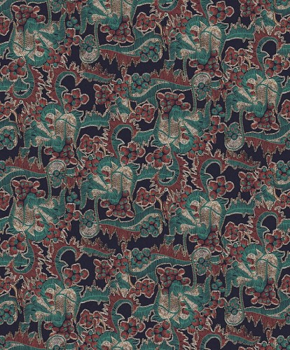 Tapeta z motywem haftu Khroma Kimono KIM201 Kimora Spicy.jpg