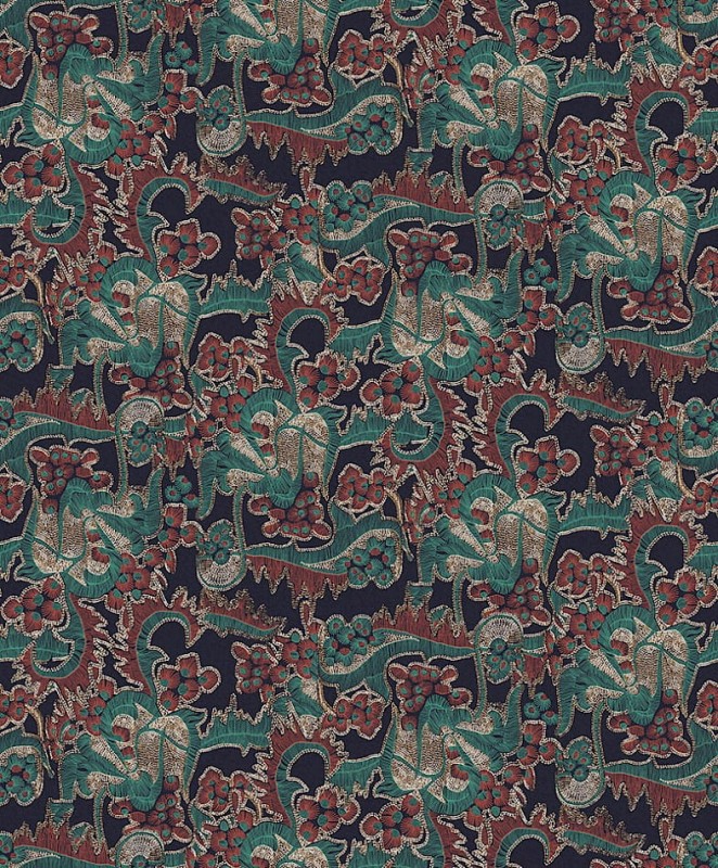 Tapeta z motywem haftu Khroma Kimono KIM201 Kimora Spicy.jpg