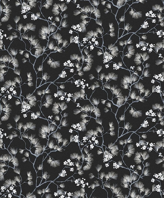 Tapeta w stylu japońskim Khroma Kimono KIM105 Haru Night.jpg