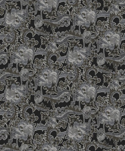 Tapeta z motywem haftu Khroma Kimono KIM203 Kimora Night.jpg