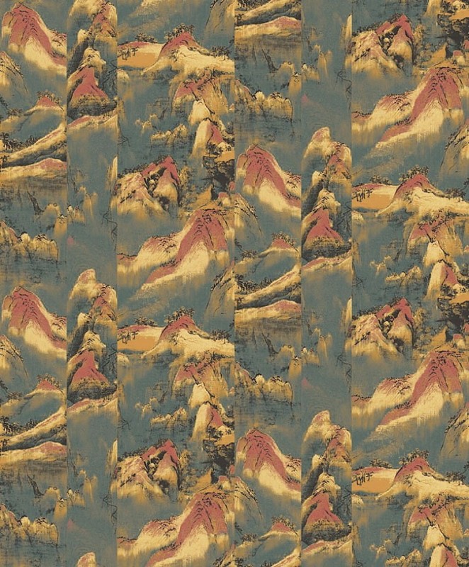 Tapeta z górskim pejzażem  Khroma Kimono KIM302 Akiyama Topiara.jpg