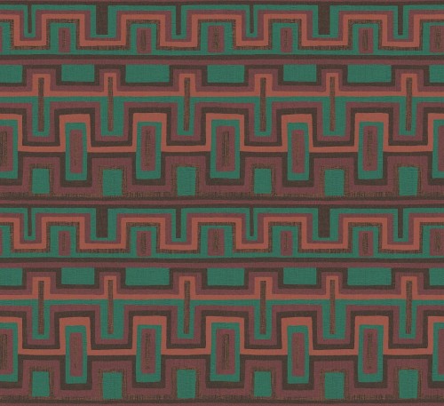 Tapeta etniczna Khroma Amani AMA005 Morelos Viridis.jpg