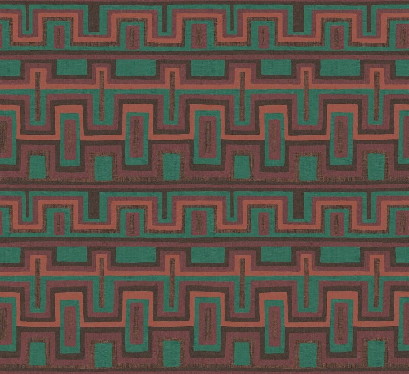 Tapeta etniczna Khroma Amani AMA005 Morelos Viridis.jpg