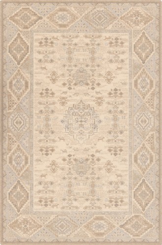 Dywn wełniany Agnella Ballata Azten kolor beżowy