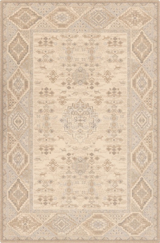 Dywn wełniany Agnella Ballata Azten kolor beżowy