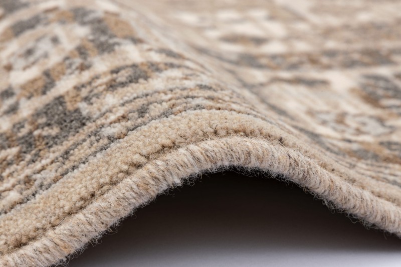Obszycie dywanu wełnianego Agnella Ballata Emivo kolor beż