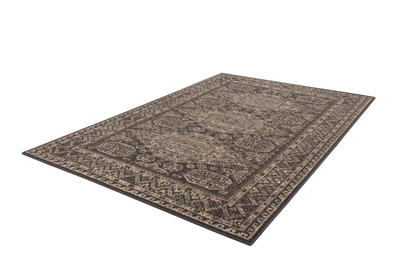 Dywan z wełny klasyczny Agnella Ballata Aneko brąz.jpg