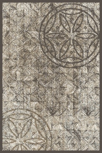 Dywan wełniany nowoczesny Agnella Ballata Niwa grafit